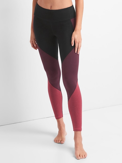 Image number 1 showing, GFast Colorblock Leggings in Performance Cotton