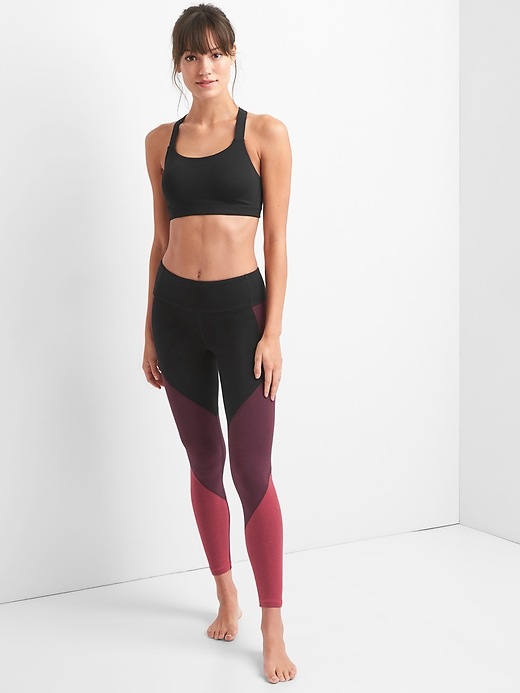 Image number 5 showing, GFast Colorblock Leggings in Performance Cotton