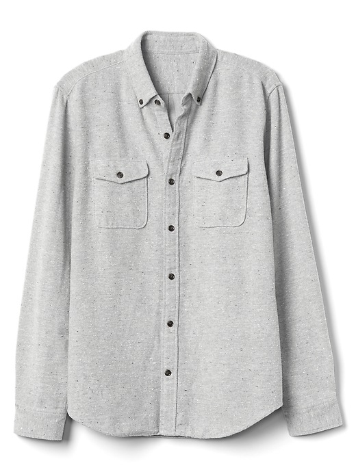 Image number 6 showing, Cozy twill standard fit shirt
