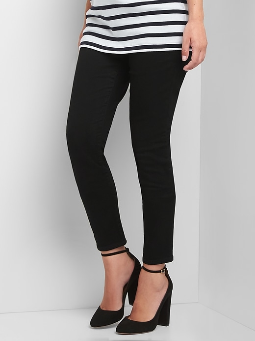 Image number 1 showing, Maternity Full Panel True Skinny Jeans