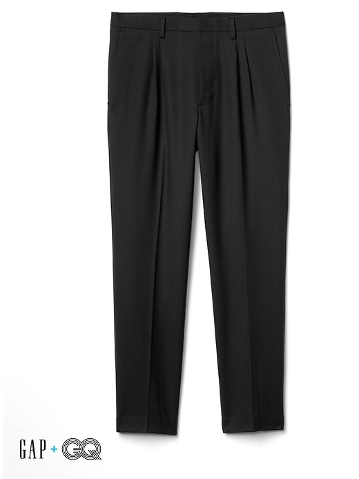 Image number 1 showing, Gap + GQ Ami pleated suit trousers