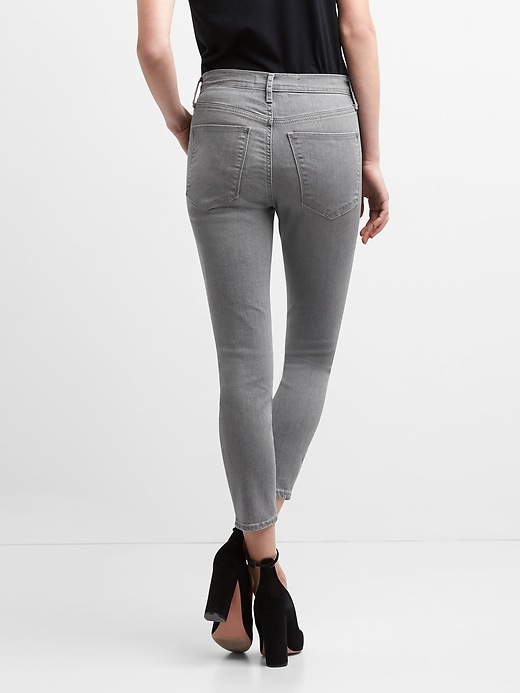 Image number 2 showing, Super high rise true skinny crop jeans