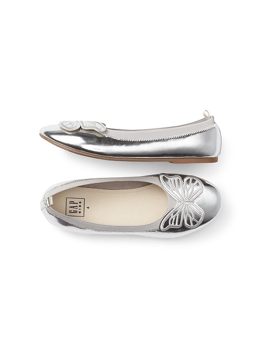 butterfly ballet flats