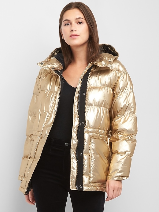 gap womens puffer jacket
