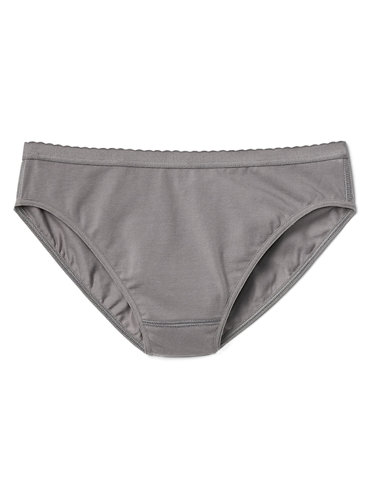 Image number 1 showing, Stretch Cotton High Leg Brief
