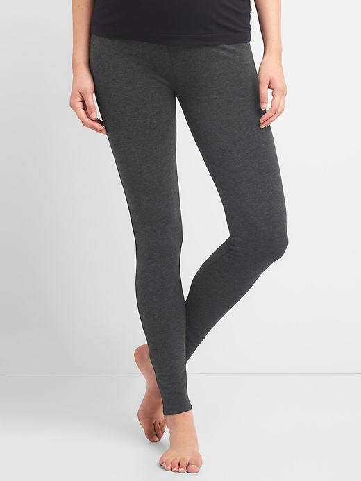 Image number 5 showing, Maternity Pure Body Low Rise Leggings