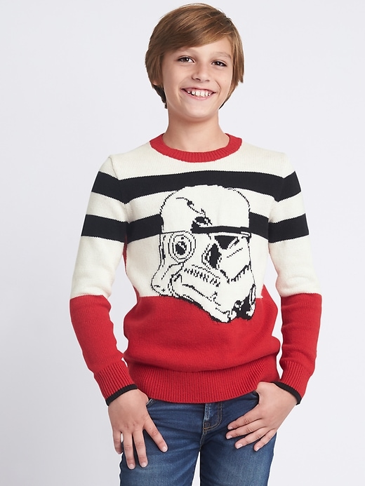 Image number 5 showing, Gap &#124 Star Wars&#153 intarsia crew sweater