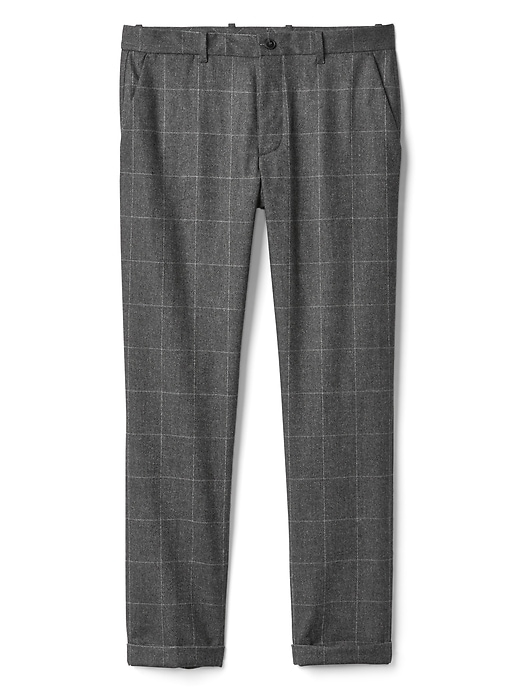 Image number 6 showing, Wool Pants in Slim Fit with GapFlex