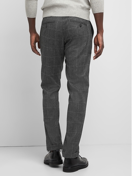 Image number 2 showing, Wool Pants in Slim Fit with GapFlex