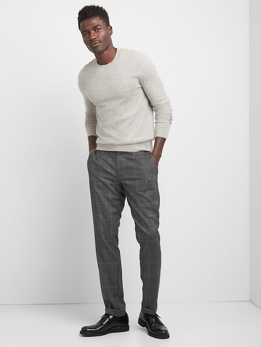 Image number 3 showing, Wool Pants in Slim Fit with GapFlex