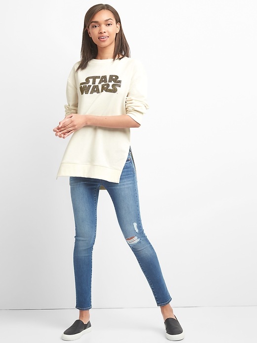 Image number 3 showing, Gap &#124 Star Wars&#153 embellished graphic pullover