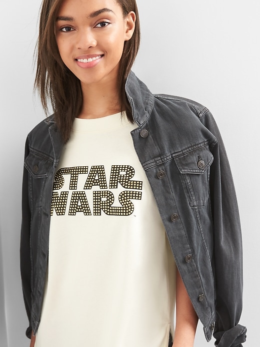 Image number 5 showing, Gap &#124 Star Wars&#153 embellished graphic pullover