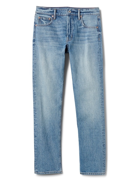 Image number 6 showing, Cone Denim&#174 High Rise Straight Jeans