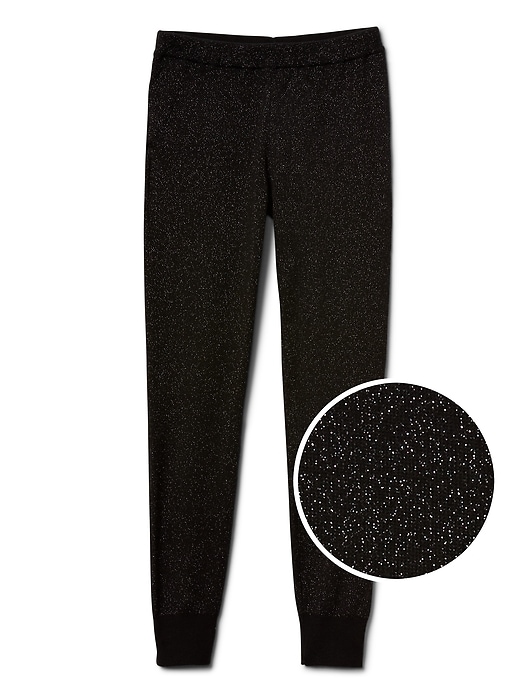 View large product image 1 of 1. Shimmer sweater leggings