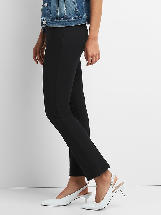 Image number 6 showing, High Rise Crop Kick Pants with Bi-Stretch