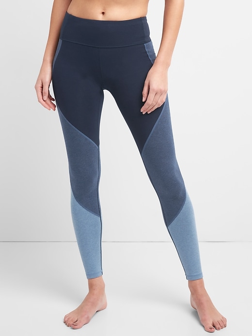 Image number 8 showing, GFast Colorblock Leggings in Performance Cotton