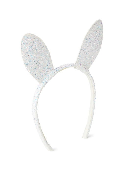 View large product image 1 of 1. Kids Bunny Glitter Headband
