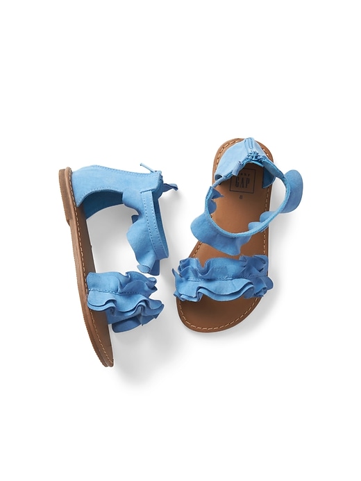 Image number 1 showing, Ruffle Sandals