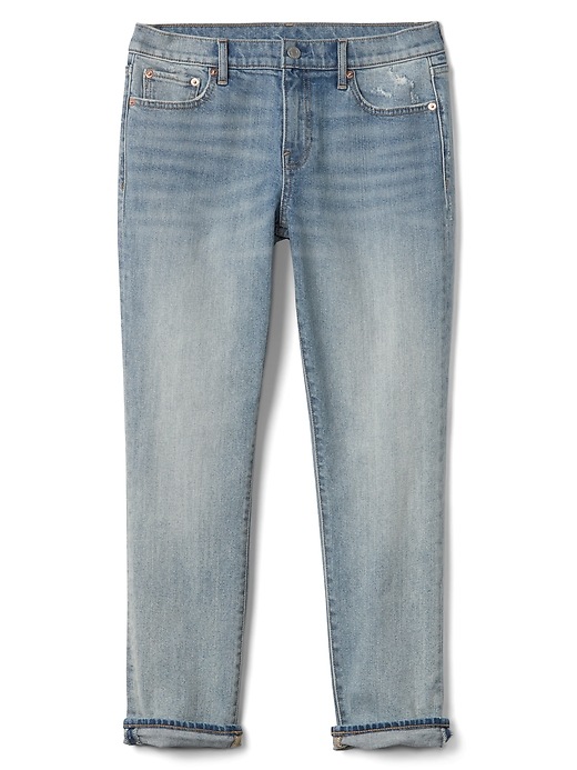 Image number 6 showing, Washwell Mid Rise Best Girlfriend Jeans