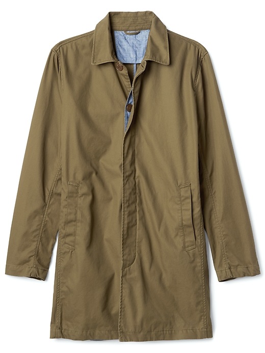Image number 6 showing, Casual Mac Jacket in Twill
