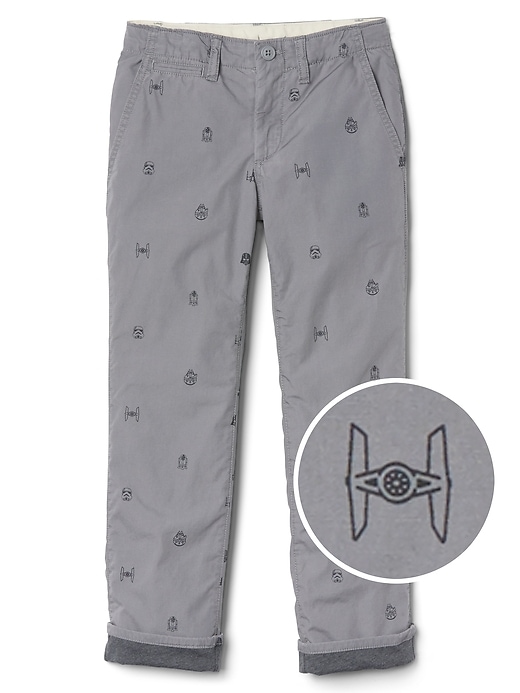 Image number 1 showing, Gap &#124 Star Wars&#153 jersey-lined chinos
