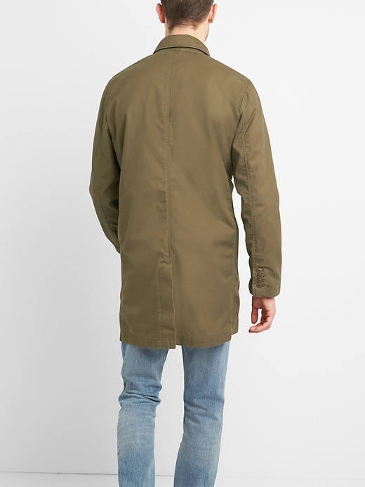 Image number 2 showing, Casual Mac Jacket in Twill