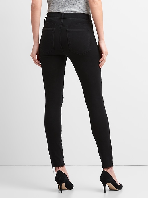 Image number 2 showing, Washwell Mid Rise True Skinny Ankle Jeans in 360 Stretch