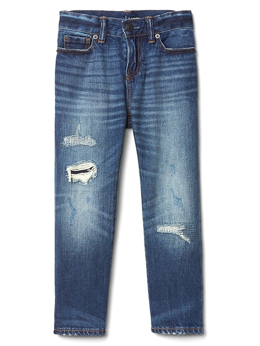 Image number 2 showing, Kids Destructed Original Fit Jeans