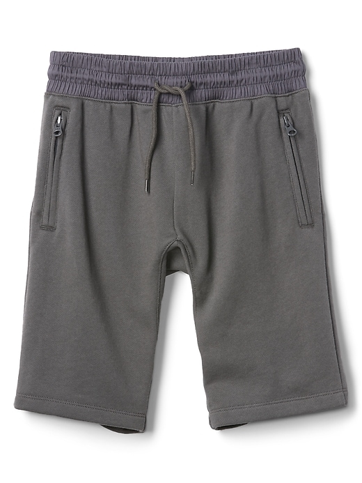 Image number 1 showing, Pull-On Shorts in French Terry