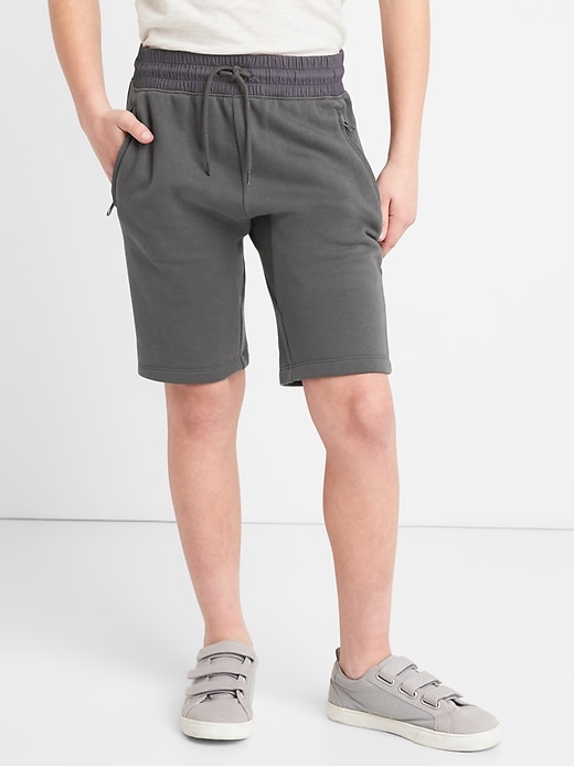 Image number 2 showing, Pull-On Shorts in French Terry