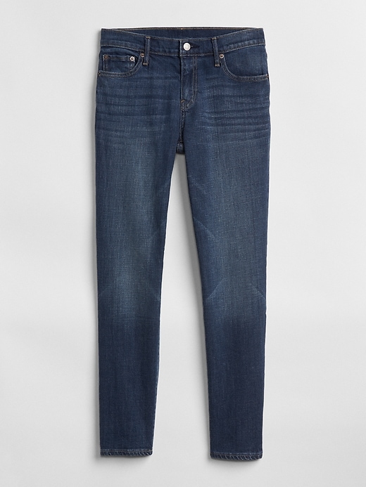 Image number 6 showing, Mid Rise Real Straight Jeans