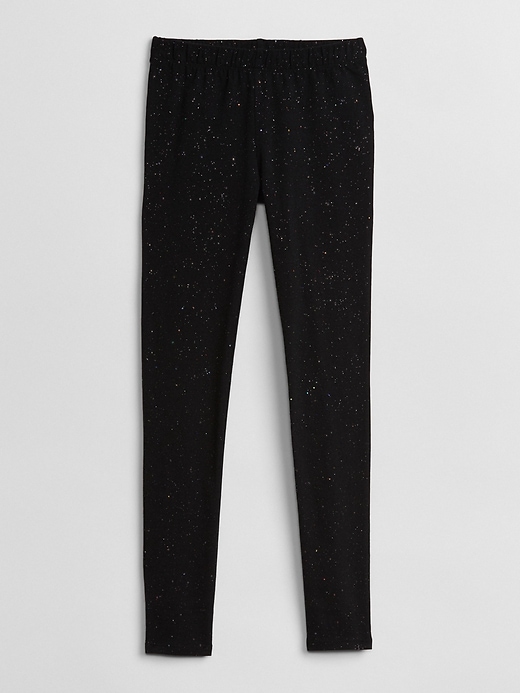 Image number 9 showing, Kids Sparkle Leggings in Stretch Jersey