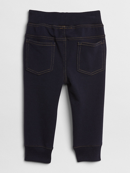 Image number 2 showing, Baby Denim Joggers In Supersoft