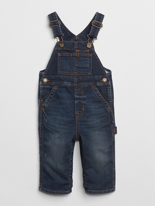 Image number 1 showing, Denim Overalls in Supersoft