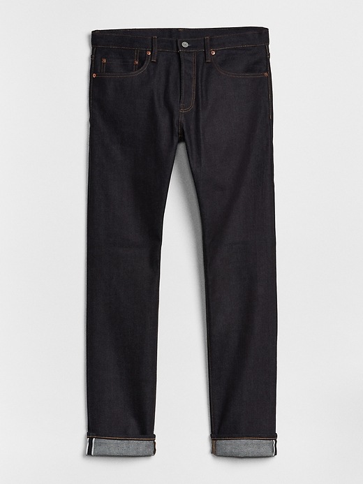Image number 4 showing, Selvedge Skinny Jeans With Gapflex