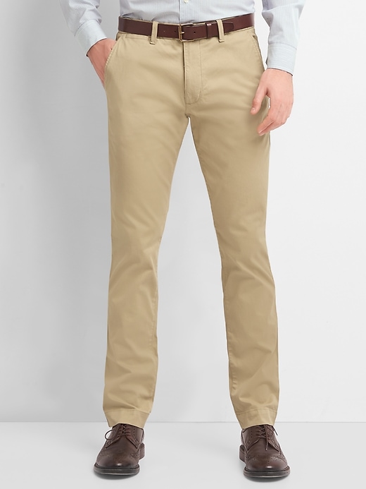 Image number 1 showing, Original Khakis in Slim Fit with GapFlex