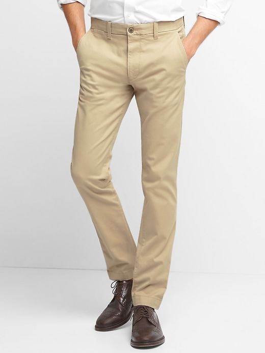 Image number 1 showing, Original Khakis in Skinny Fit with GapFlex