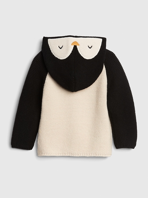 Image number 2 showing, Penguin Garter Hoodie Sweater