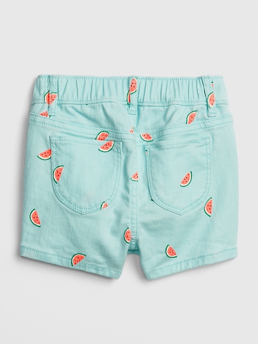 Image number 2 showing, Toddler Watermelon Shortie Shorts