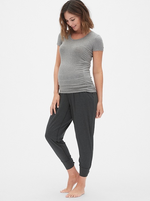 Image number 3 showing, Maternity Modal Soft Sleep Pants