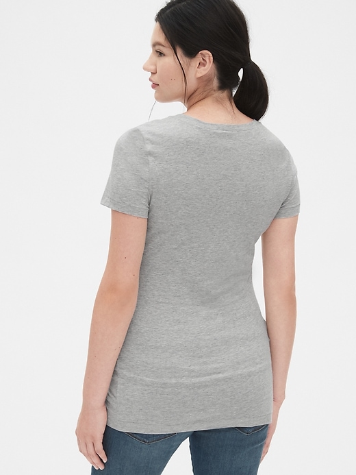 Image number 2 showing, Maternity Pure Body Crewneck T-Shirt