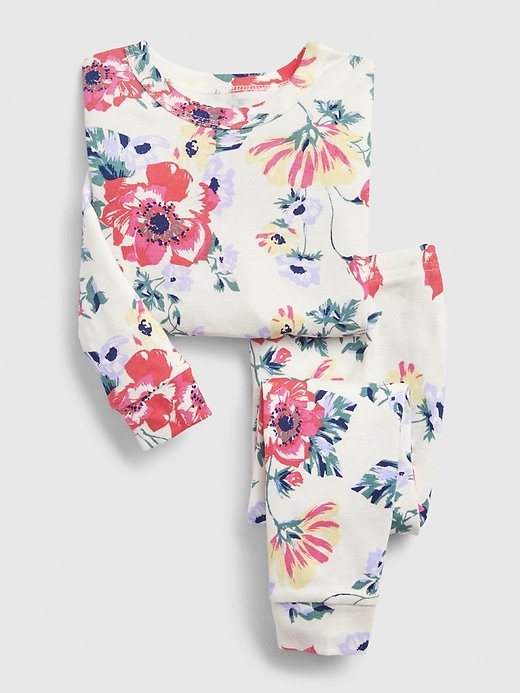 Image number 1 showing, babyGap Floral PJ Set