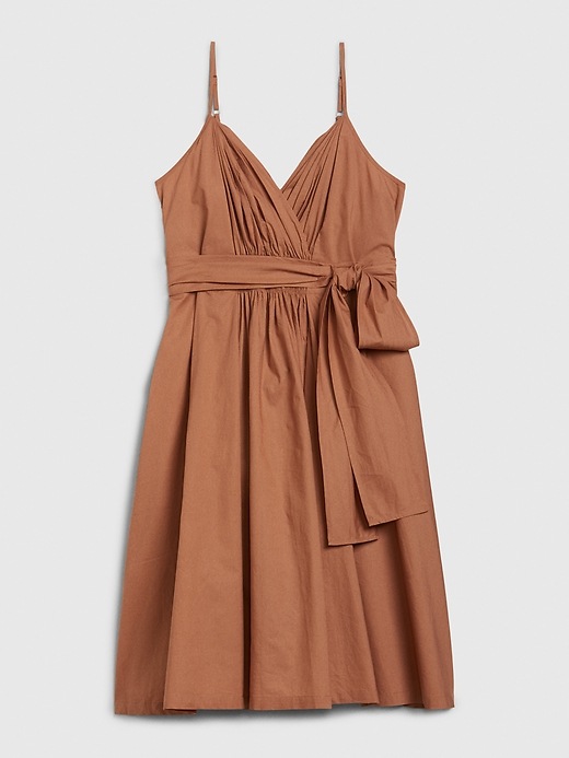 Image number 8 showing, Pleated Wrap Cami Dress