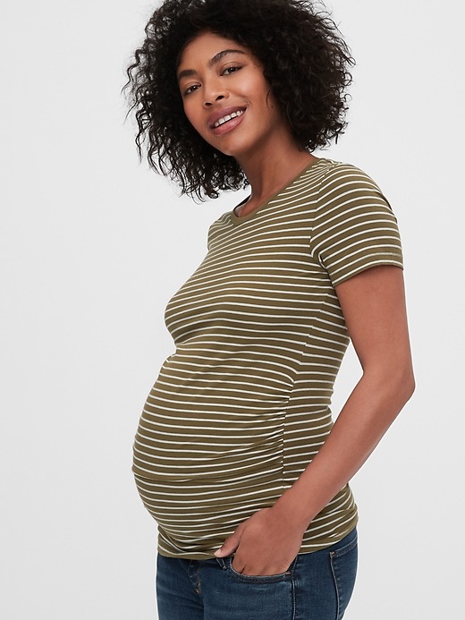 Image number 10 showing, Maternity Pure Body Crewneck T-Shirt