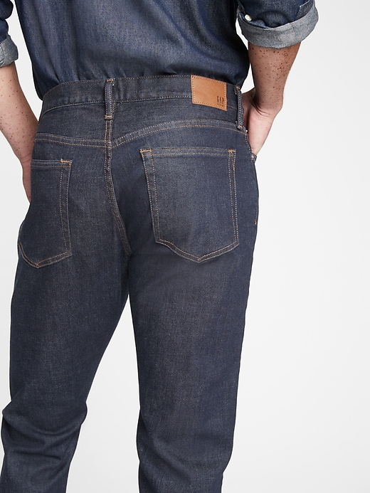 Image number 2 showing, Athletic Taper Jeans in GapFlex