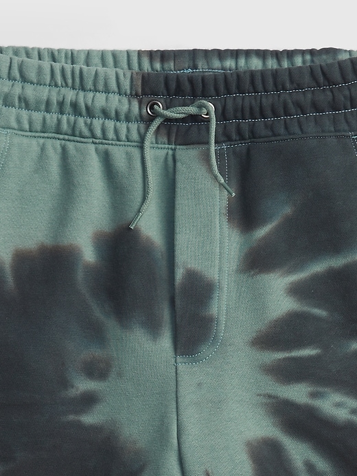 Image number 4 showing, Teen Tie-Dye Fleece Pull-On Shorts