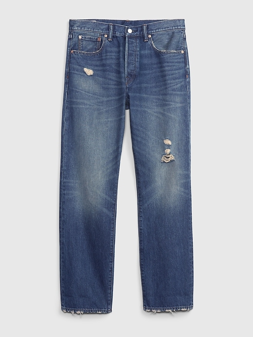 Image number 7 showing, Organic Cotton Button Fly '90s Original Straight Fit Jeans