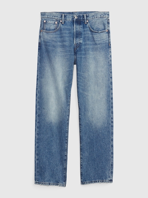 Image number 7 showing, Organic Cotton Button Fly '90s Original Straight Fit Jeans