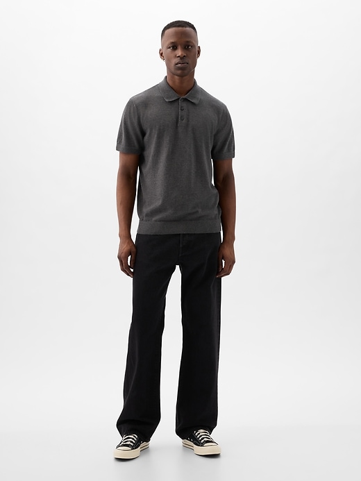 Image number 3 showing, CashSoft Sweater Polo Shirt
