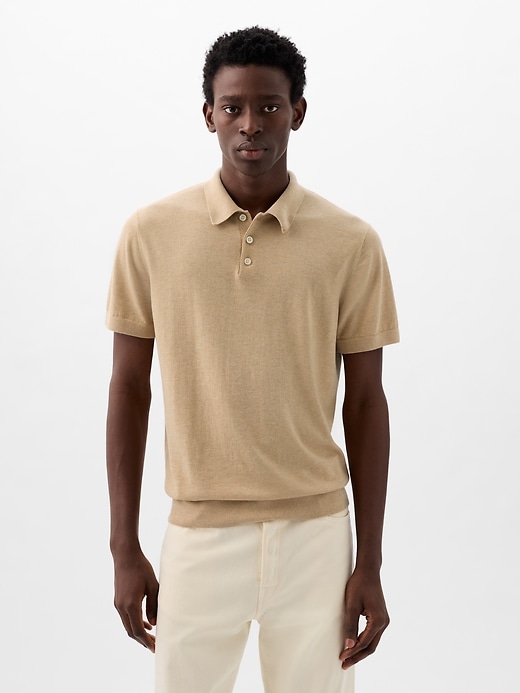 Image number 5 showing, CashSoft Sweater Polo Shirt